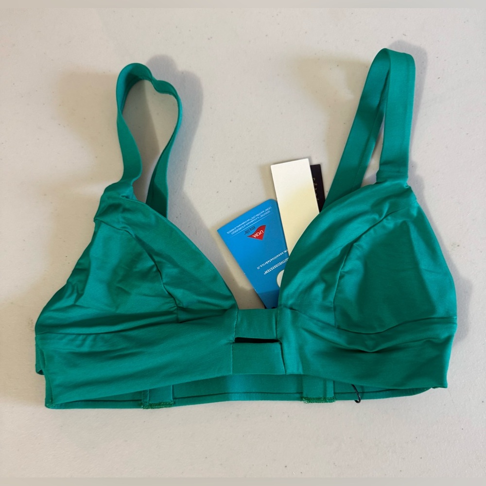 Vitamin A Teal Bikini Top